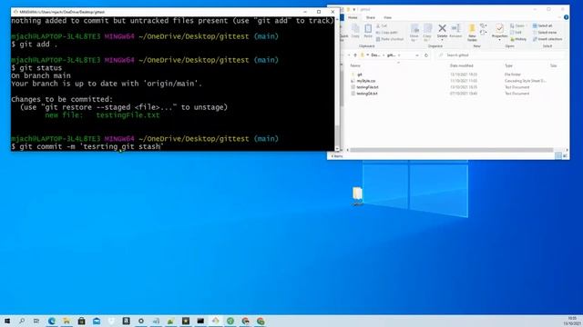 How to use git stash? смотреть онлайн