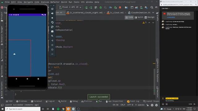Live Coding #androiddev #kotlin #JetpackCompose: Simple Weather App Animations смотреть онлайн