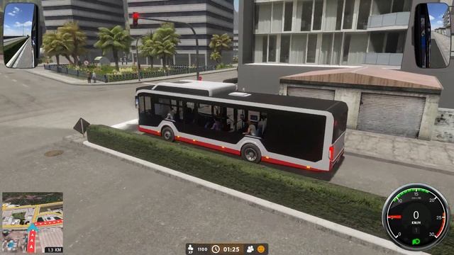 Bus Driving Sim 22 - GamePlay #1 (MAN Lion's City in Daytime Noon) смотреть онлайн