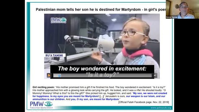 When the Palestinian Authority Says 'Peace" What Does It Really Mean? With Itamar Marcus смотреть онлайн