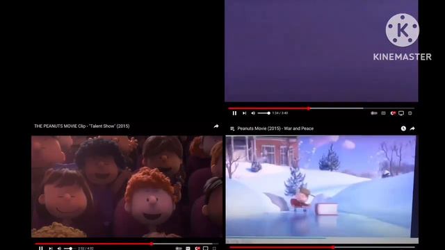 Up To Faster Peaunts Movie 4 Parison