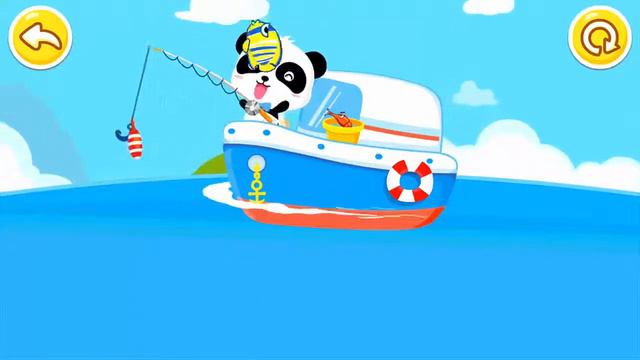 Малыш Панда Играть И Учить Новые Слова | Анимированные Наклейки Темы Автомобиль | Игры Дет смотреть онлайн