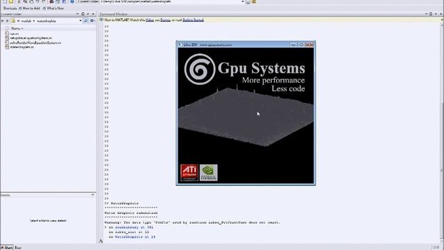 Libra SDK - WaterDroplets in MATLAB on AMD GPU смотреть онлайн
