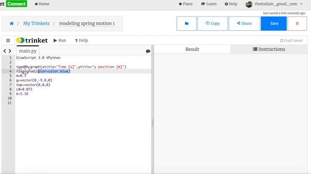 Numerical Model for a Mass Hanging on a Vertical Spring - with Python смотреть онлайн