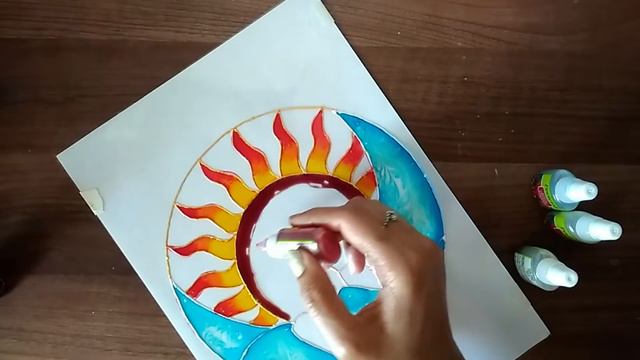 Glass painting in Textured Look (Part-1) смотреть онлайн