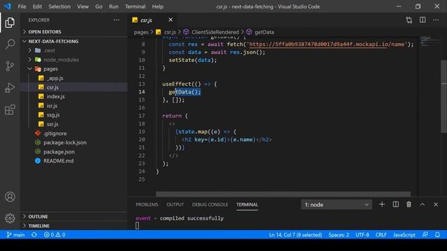Next.js SSR vs. SSG vs. ISR vs. CSR | Next.js Data Fetching смотреть онлайн