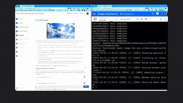 Development to production in 3 easy steps with Google Cloud Run | Workshop смотреть онлайн