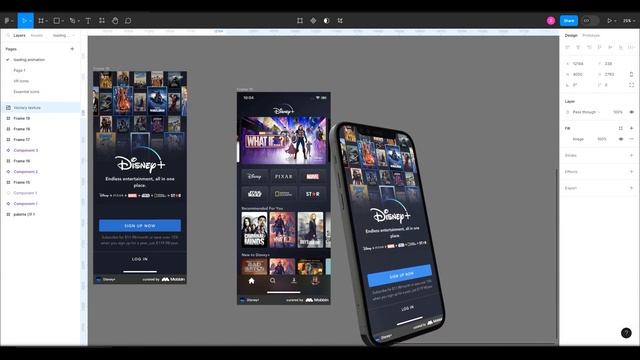 Creating 3d mobile app mockups instantly with a vectary 3D plugin in Figma смотреть онлайн