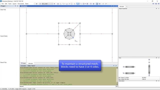 FLAC3D 7 0 Structured Mesh Tutorial смотреть онлайн