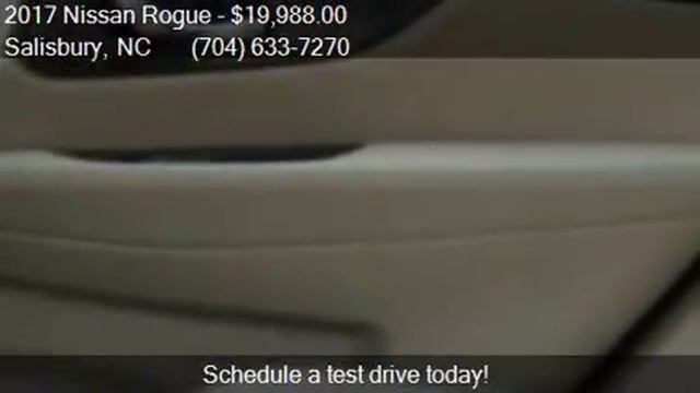 2017 Nissan Rogue 2017.5 FWD S for sale in Salisbury, NC 281 смотреть онлайн