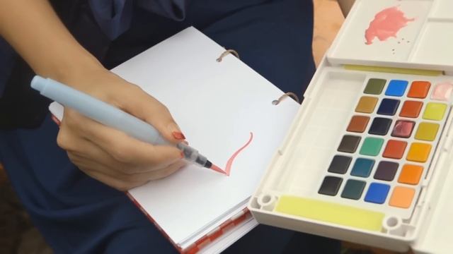 Sakura - Koi Water Colors Pocket Field Sketch Box смотреть онлайн