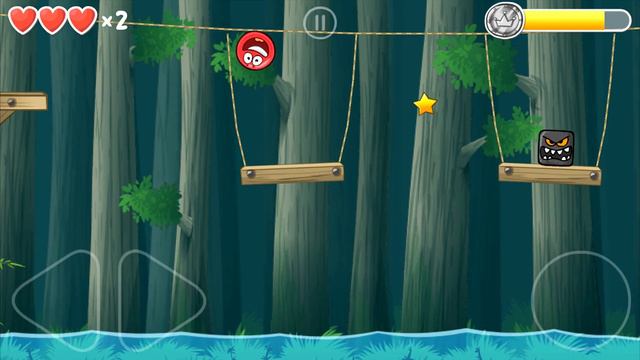Red Ball 4 Gameplay - Walkthrough Levels 21-28 DEEEP FOREST (iOS, Android) смотреть онлайн