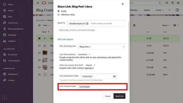 Sharing Files and Folders in Oracle Content Management смотреть онлайн