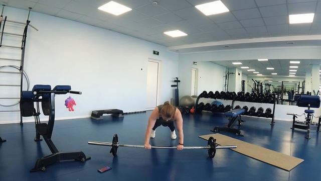 Функциональный HIIT со штангой - рельеф, сила, выносливость и сотка бёрпи смотреть онлайн