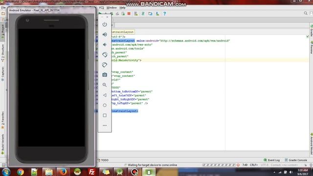 Android Studio Java tutorial | How to use | Hello world program in java смотреть онлайн