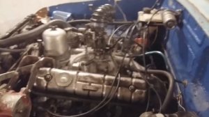 Первый запуск газ 21 с v8 змз 511