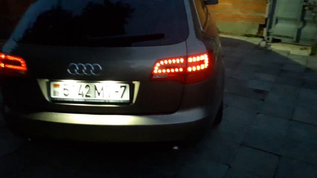 AUDI A6 C6 дорестайл -- Повороты как у американца смотреть онлайн