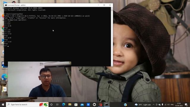 comparison operators and identify operator #python #pythonforbeginners #pythoncourses #python3 смотреть онлайн