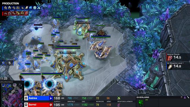 Starcraft 2 SERRAL vs ASTREA SC2 Tournament Championship 2022 смотреть онлайн