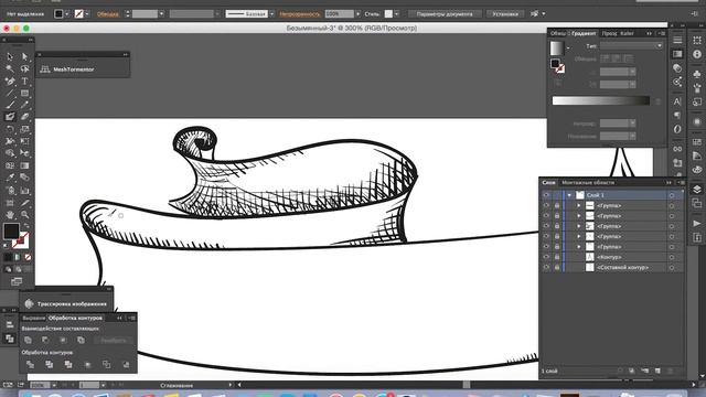 Порисуем винтажное приглашение? Adobe Illustrator