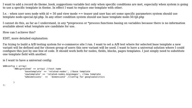 Drupal: replace template with other when conditions are met смотреть онлайн