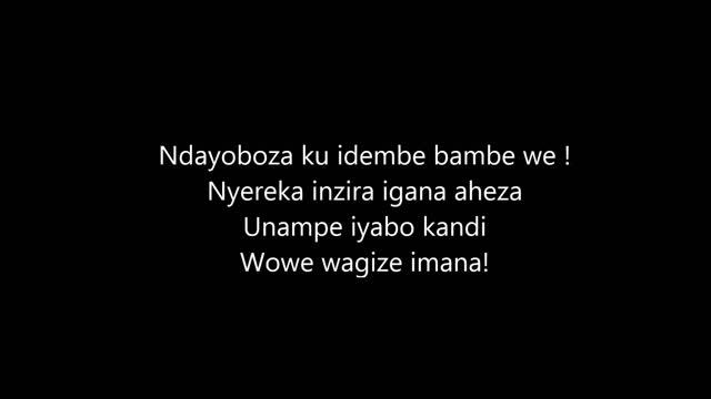 Ndayoboza (+lyrics) - Yustini MUGABO , 1998 - Rwanda