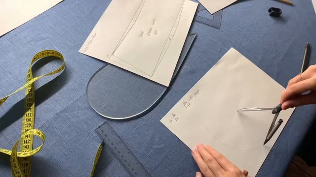 Делаем Лекала на Панаму индивидуальный пошив на свою голову ｜ Reznikova schoolДелаем Лекала на Панам смотреть онлайн