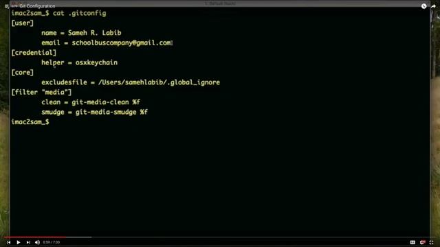 recap git config on mac смотреть онлайн