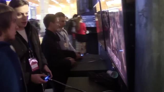 ONIZUKA VS PIXEL_DEVIL - Mortal Kombat X - Запрещённое Мясо на выставке ИГРОМИР 2014 смотреть онлайн