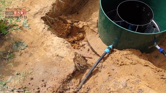 Монтаж Септик Евролос Био 3+ в Калужской Области смотреть онлайн