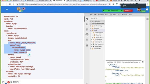 MSA Ez (kubeez) Modeling for Secrets, PersistenceVolumeClaim and StorageClass смотреть онлайн