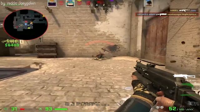 1% vs 100% SKILL NADE! - CS:GO BEST ODDSHOTS #688 смотреть онлайн