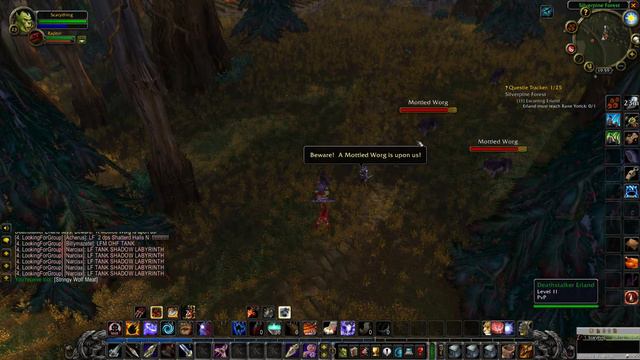 Escorting Erland (WOW classic quest) смотреть онлайн
