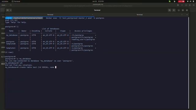 Postgres replication using docker by group 1 смотреть онлайн
