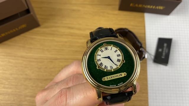 Циферблат из камня! Earnshaw Lapidary + розыгрыш часов