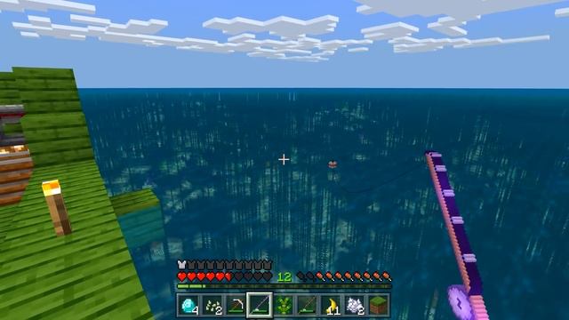 ? Майнкрафт но Мы Прожили 10 Дней Посреди Океана и Выживаем на Плоту (Raft в майнкрафте) смотреть онлайн