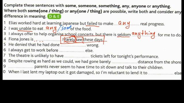 Advanced English Grammar | Unit 48-4 | употребление SOME и ANY смотреть онлайн