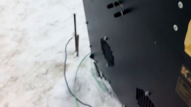 Подготовка к прогреву бетона.Замер сопротивления провода ПНСВ и токовые нагрузки смотреть онлайн