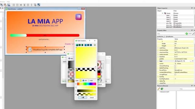 Come creare APP con GRAFICA PROFESSIONALE con QT DESIGNER in Python (Tutorial per principianti ITA) смотреть онлайн