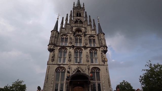 Город знаменитого Голландского сорта сыра Гауда# Gouda#Holland#Голландия#Гауда смотреть онлайн