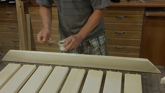 Напольная решетка в душ своими руками . Настил из липы в душевую или в парилку .