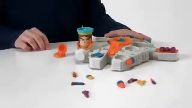 Игровой набор пластилина Play-Doh "Тысячелетний Сокол" смотреть онлайн