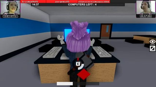 ROBLOX ПОБЕГ ИЗ БУНКЕРА Ксюша взламывает компьютеры Дом Игрушек смотреть онлайн