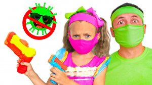 Микробы - Детская песенка с Майей и Машей