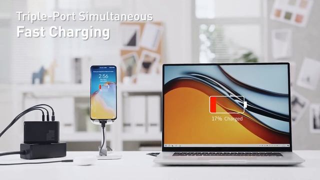 Baseus 140W GaN Charger USB Type C PD3.1 Charge Macbook Tablet Quick Charge 4.0 3.0 Phone Charger i смотреть онлайн