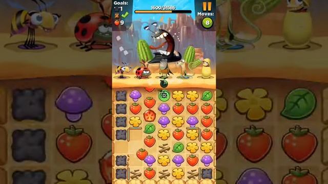 Best Fiends Level 100 Treasure Chest смотреть онлайн