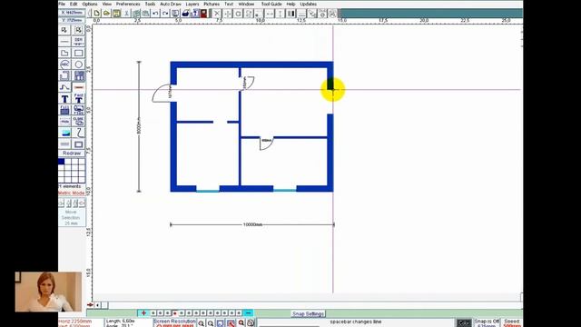 Как работать в Home Plan PRO. Несложная и удобная чертёжная прога смотреть онлайн