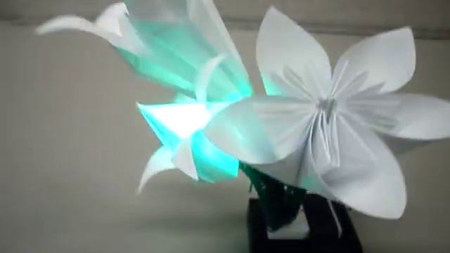 DIY LED Origami Flower смотреть онлайн