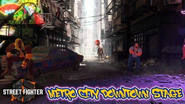 Street Fighter VI / 6 METRO CITY DOWNTOWN STAGE Theme [All Parts Mix] смотреть онлайн