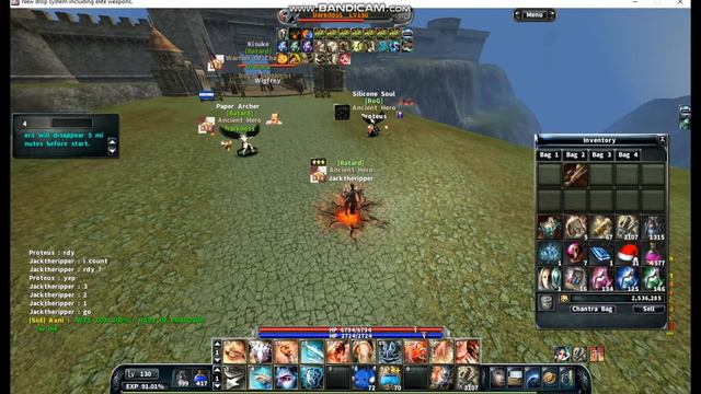 Darkness Archer vs Proteus JUSTAC SERVER смотреть онлайн